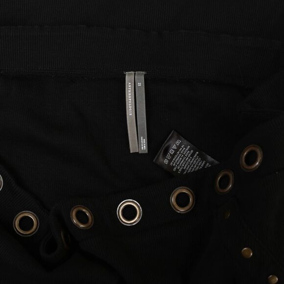 By Anthropologie Hardware Side-Slit Column Midi Skirt Studded Black 2XPS 283841 - Picture 8 of 8